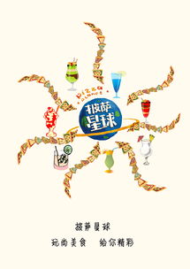 披薩星球 第八屆大廣賽創意海報的味覺盛宴